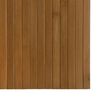 vidaXL Room Divider Brown Width 600 cm Height 165 cm Bamboo