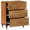 vidaXL Side Cabinets 2 pcs 60x33x75 cm Solid Wood Mango