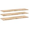 vidaXL Floating Shelves 3 pcs 160x40x2 cm Untreated Solid Wood Acacia