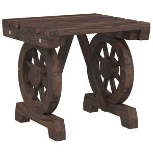 vidaXL Garden Footstool 40x36.5x38.5 cm Solid Wood Fir