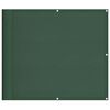 vidaXL Balcony Screen Dark Green 90x800 cm 100% Polyester Oxford