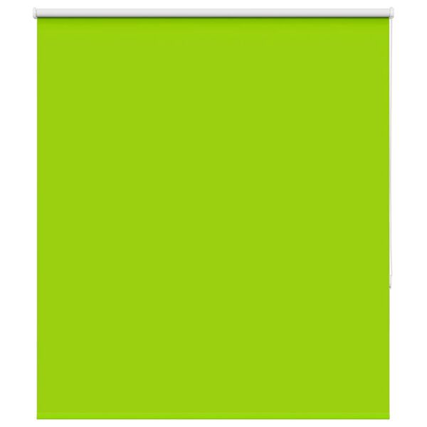 vidaXL Roller Blind Blackout Leaves Green 135x175 cm Fabric Width 131.6 cm Polyester