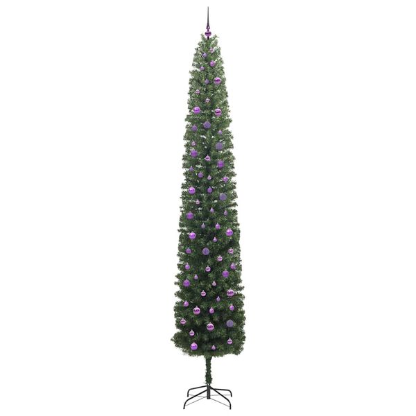 vidaXL Artificial Christmas Tree with 300 LEDs with Stand Green 300 cm