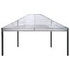 vidaXL Gazebo Cover Replacement Transparent 400 x 300 x 32 cm PVC