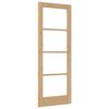 vidaXL Interior Door ORKDAL Brown 73.5 x 198.5 cm
