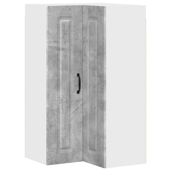 vidaXL Kitchen Cabinet Kalmar Concrete Grey 57 x 57 x 100 cm