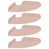 vidaXL Floating Shelf with Shelf 4 pcs Pink 15 x 15 x 2 cm