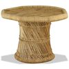 vidaXL Coffee Table Bamboo Octagon 60x60x45 cm