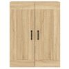 vidaXL Wall Mounted Cabinets 2 pcs Sonoma Oak Engineered Wood
