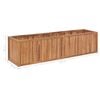 vidaXL Garden Raised Bed 200x50x50 cm Solid Teak Wood