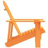 vidaXL Garden Adirondack Chair Solid Fir Wood Orange