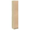vidaXL Bathroom Cabinet Sonoma Oak 32x34x188.5 cm Engineered Wood