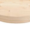 vidaXL Table Top Round &Oslash;90x3 cm Solid Wood Pine