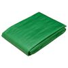 vidaXL Tarpaulin with Eyelets Green 1.5 x 5 m 260 gsm PE
