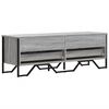 vidaXL TV Cabinet Grey Sonoma 122x34x41 cm Engineered Wood
