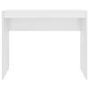 vidaXL Desk High Gloss White 90x40x72 cm Engineered Wood
