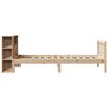 vidaXL Bookcase Bed without Mattress 100x200 cm Solid Wood Pine
