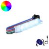 vidaXL LED Strip 12 pcs Black and Multicolour Copper and Plastic