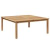 vidaXL Coffee Table Brown 110 x 110 x 45 cm Solid Teak Wood