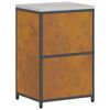 vidaXL Kitchen Storage with Shelf Rusty 60 x 50 x 92 cm Steel