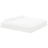 vidaXL Bed Frame | White | Solid pine wood | Double | Durable | Bed Frame