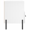 vidaXL Bedside Cabinets 2 pcs White 40x35x47.5 cm Engineered Wood