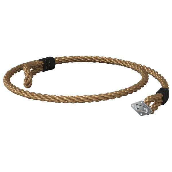 vidaXL Climbing Rope Brown 305 cm Nylon