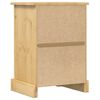 vidaXL Bedside Cabinet Corona 45x35x64 cm Solid Wood Pine