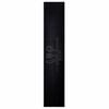vidaXL Kitchen Rug Black 300 x 60 cm Velvet