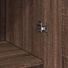vidaXL Storage Cabinet Brown Oak 70x42.5x225 cm Engineered Wood
