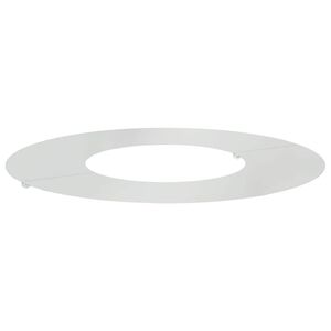 vidaXL suitable for Flat Tree Ring Silver &Oslash;30 / 60 cm Galvanised steel