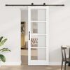 vidaXL Sliding Door ORKDAL White 73.5 x 211 cm