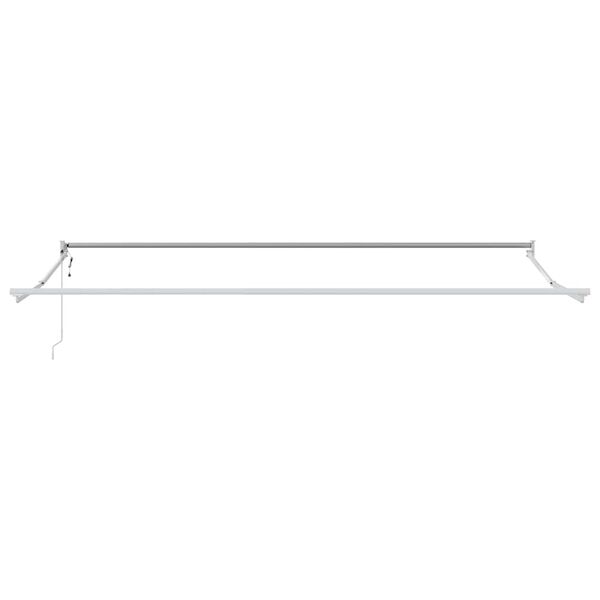 vidaXL Awning White 4 x 3 m Metal