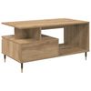 vidaXL Coffee Table Artisan Oak 90 x 49 x 45 cm Engineered Wood