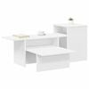 vidaXL Console Table White 80 x 50 x 225 cm Engineered Wood