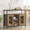 vidaXL Sideboard Artisan Oak 100 x 35 x 80 cm Engineered Wood