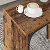 vidaXL Coffee Table 3 pcs Old Wood Engineered wood