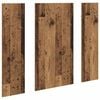 vidaXL Wall-Mounted Coat Rack Wall-mounted Old wood 96 x 1.5 x 90 cm