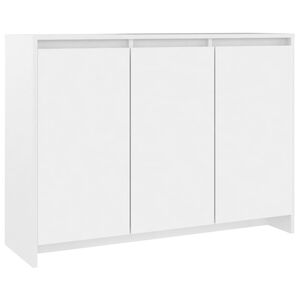 vidaXL Sideboard White 102x33x75 cm Engineered Wood