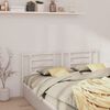 vidaXL Bed Headboard White 186x4x100 cm Solid Pine Wood