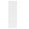 vidaXL Window Blind with Curtains Manual White Aluminium