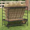 vidaXL Livestock Feeder Silver 100 x 60 x 90 cm Galvanised Steel