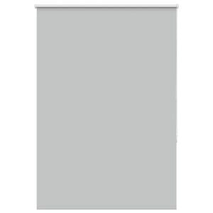 vidaXL Roller Blind Blackout Light Grey 110x130 cm Fabric Width 105.7 cm Polyester