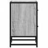 vidaXL Bedside Cabinet Grey Sonoma 40x31x50 cm Engineered Wood
