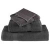 vidaXL Guest Towel SOLUND Anthracite Cotton