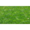 vidaXL Mesh Fence Steel Hexagon 1x25 m Dark Green
