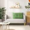 vidaXL Back Pillow Light Green 80 x 50 cm Corduroy Fabric