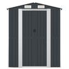vidaXL Garden Shed Anthracite 192x108x223 cm Galvanised Steel