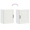 vidaXL Kitchen Wall Cabinet Kalmar White Engineered Wood