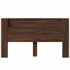 vidaXL Headboard Brown Oak 180 x 16.5 x 103.5 cm Engineered Wood